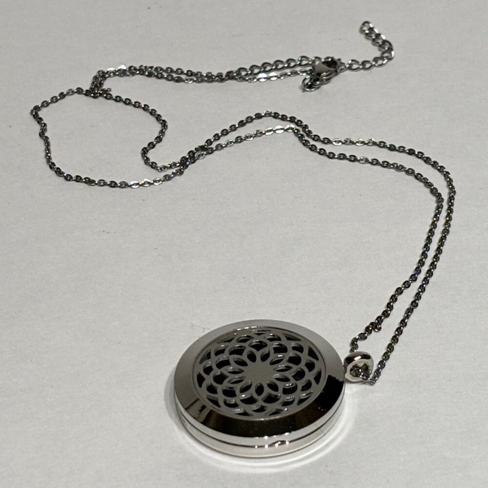 Silver Essential Oil Diffuser Stainless Steel Rou… - image 7